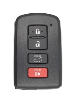 Unrefurbished OEM Toyota 231451-0010 G HYQ14FBB 4 Button Key Fob - Grade A