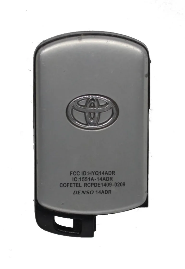 Unrefurbished OEM Toyota 271451-5691 GNE HYQ14ADR 6 Button Key Fob - Grade A