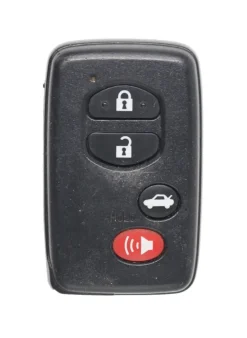 Unrefurbished OEM Toyota 271451-5290 GNE HYQ14ACX 4 Button Key Fob - Grade A