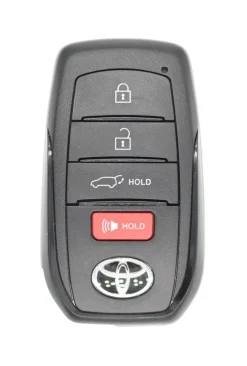 Unrefurbished OEM Toyota 8990H-0A020 HYQ14FBW 4 Button Key Fob - Grade A