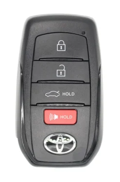 Unrefurbished OEM Toyota 8990H-AQ010 HYQ14FBW 4 Button Key Fob - Grade A
