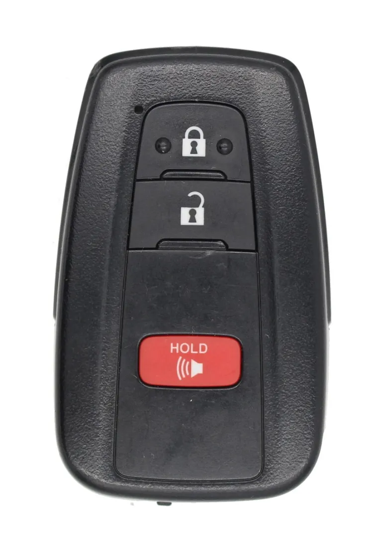 Unrefurbished OEM Toyota 8990H-0E360 HYQ14FLA 3 Button Key Fob - Grade A