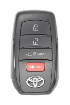 Unrefurbished OEM Toyota 8990H-0E330 HYQ14FBX 4 Button Key Fob - Grade A
