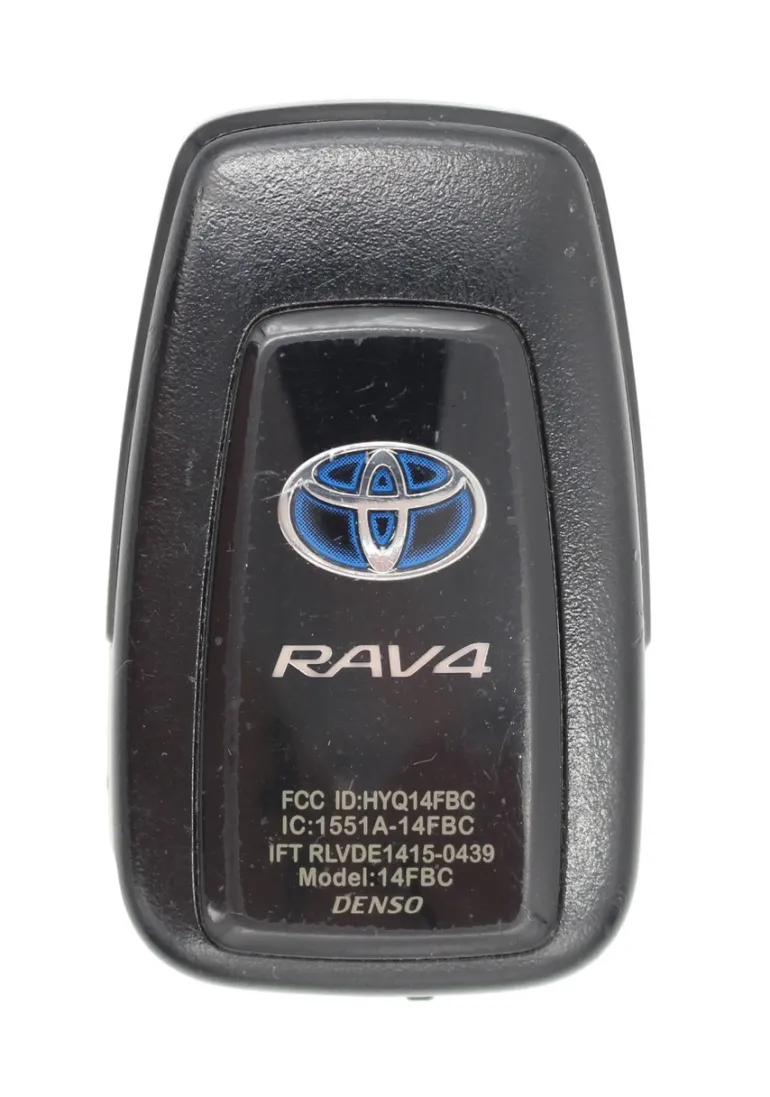 Unrefurbished OEM Toyota 8990H-42040 HYQ14FBC 4 Button Key Fob - Grade A