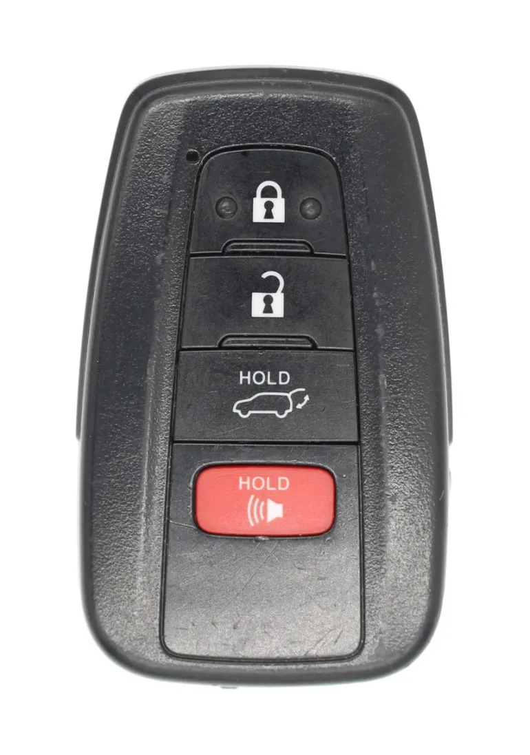 Unrefurbished OEM Toyota 8990H-42040 HYQ14FBC 4 Button Key Fob - Grade A