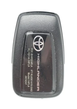 Unrefurbished OEM Toyota Highlander HYQ14FLA 4 Button Key Fob - Grade C
