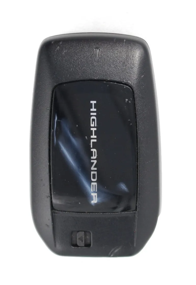 Unrefurbished OEM Toyota Highlander HYQ14FBX 4 Button Key Fob - Grade C