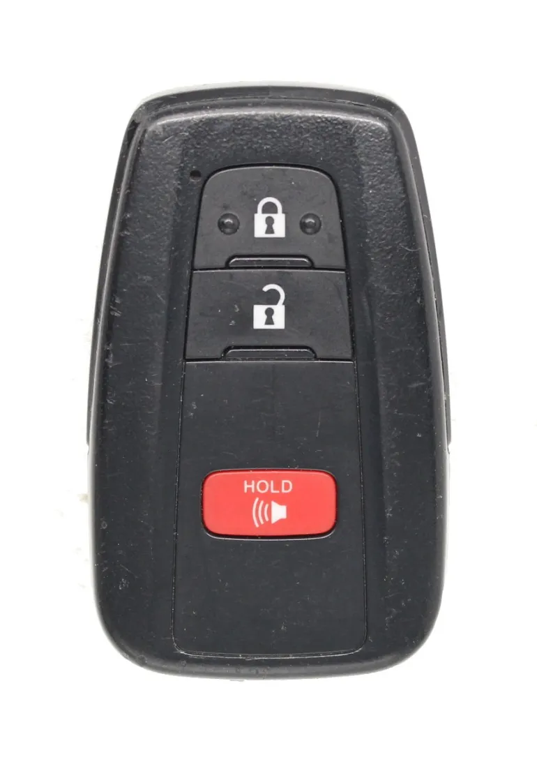 Unrefurbished OEM Toyota 8990H-0R200 HYQ14FLA 3 Button Key Fob - Grade C