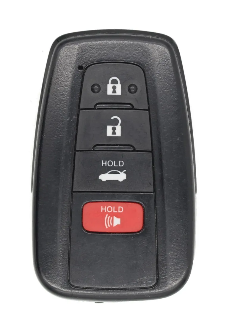 Unrefurbished OEM Toyota Hybrid HYQ14FBC 4 Button Key Fob - Grade A