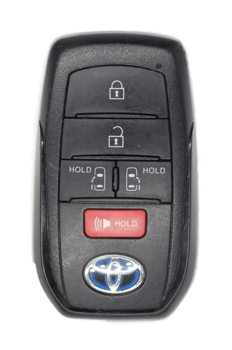 Unrefurbished OEM Toyota Hybrid HYQ14FBX 6 Button Key Fob - Grade C