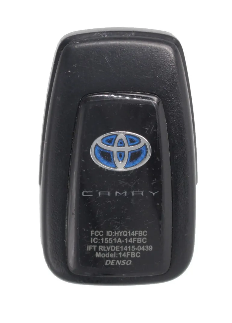 Unrefurbished OEM Toyota Hybrid HYQ14FBC 4 Button Key Fob - Grade C