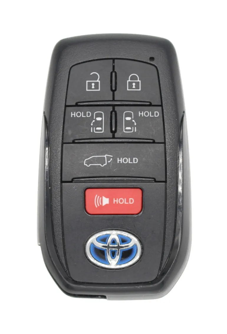 Unrefurbished OEM Toyota HybridHYQ14FBX 6 Button Key Fob - Grade A