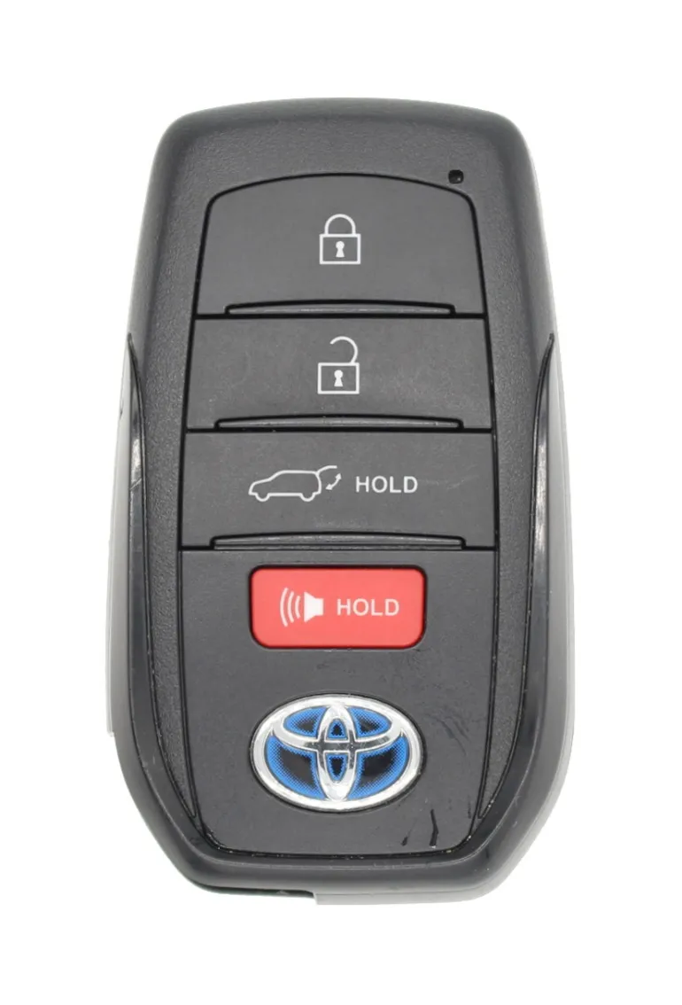 Unrefurbished OEM Toyota Hybrid HYQ14FBX 4 Button Key Fob - Grade A