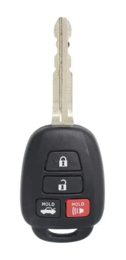 Unrefurbished OEM Toyota 89070-02880 HYQ12BEL 4 Button Key Fob - Grade A