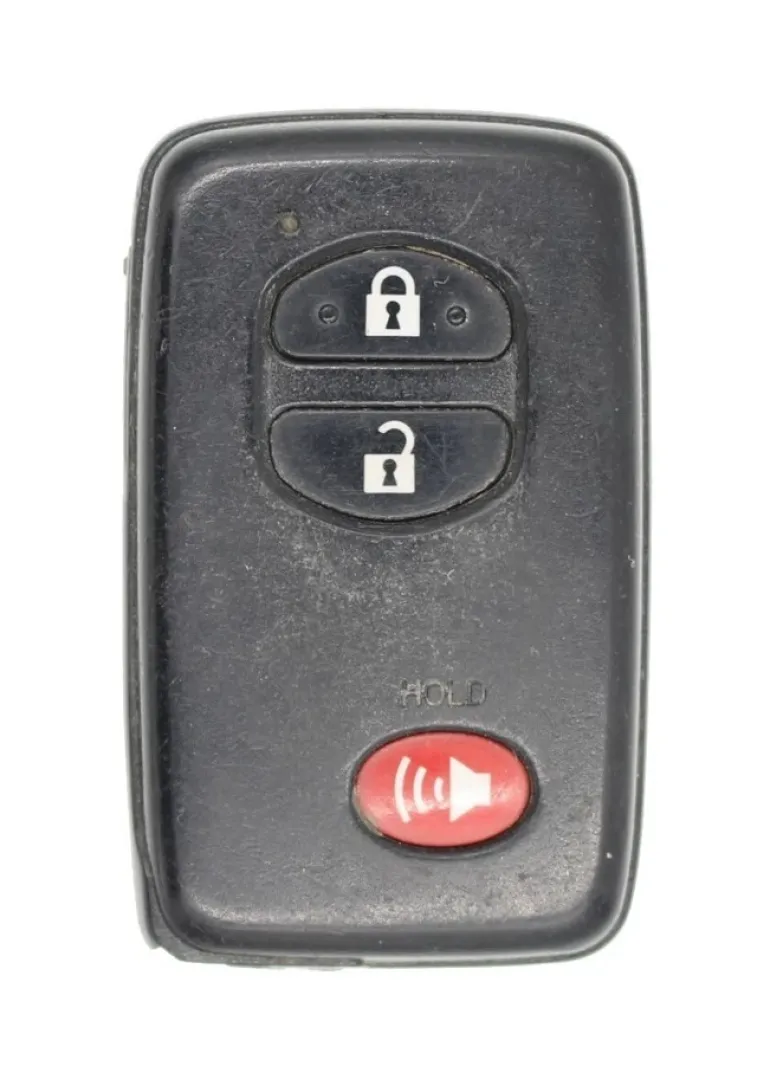 Unrefurbished OEM Toyota 271451-5290 HYQ14ACX 3 Button Key Fob - Grade C