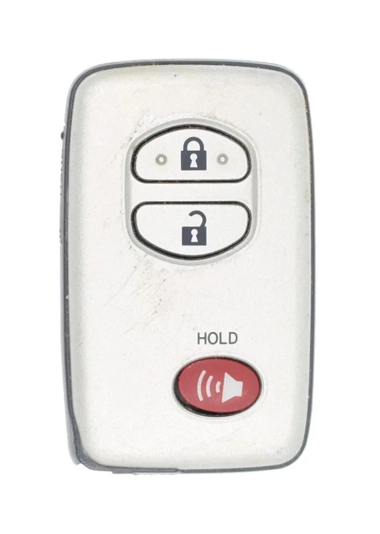 Unrefurbished OEM Toyota HYQ14ACX 271451-5290 3 Button Key Fob - Grade C