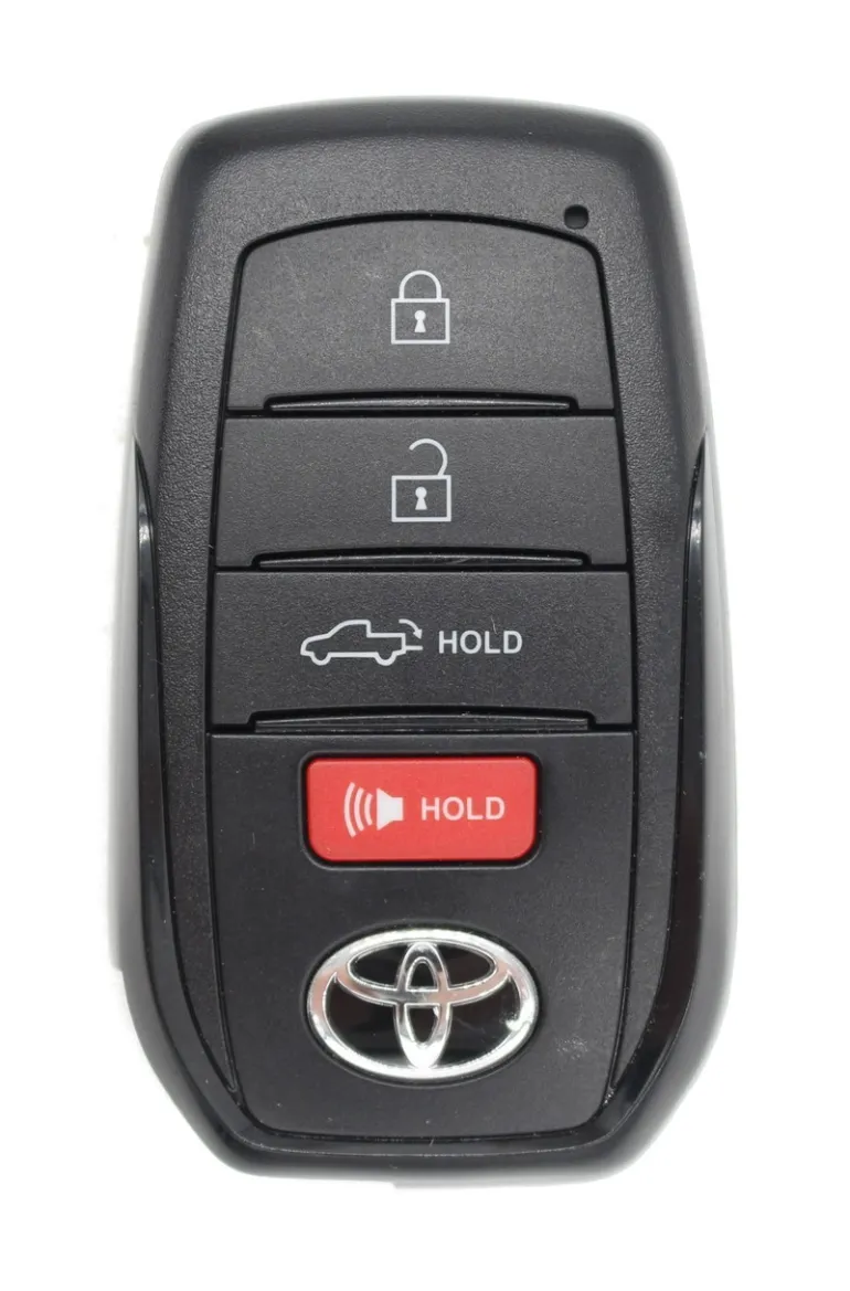 Unrefurbished OEM Toyota HYQ14FBX 4 Button Key Fob - Grade A