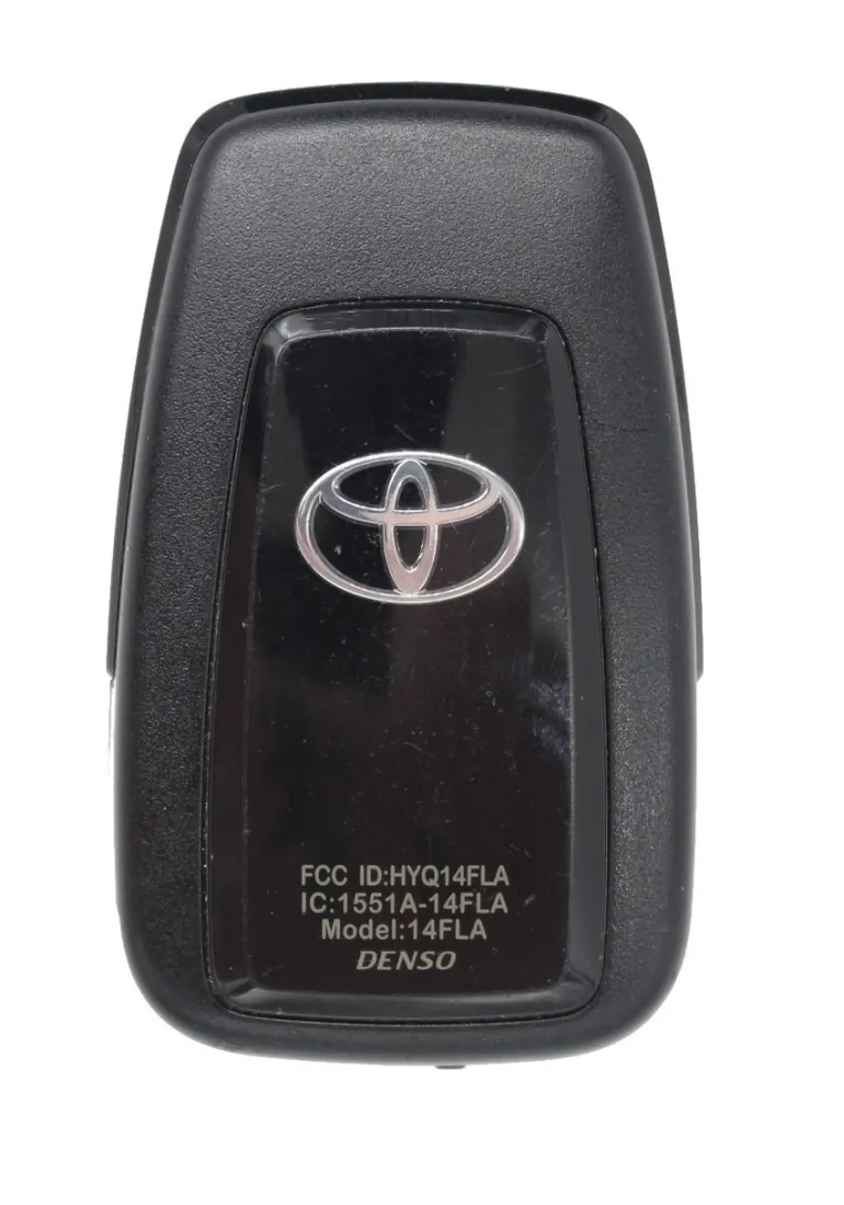 Unrefurbished OEM Toyota HYQ14FLA 3 Button Key Fob - Grade C