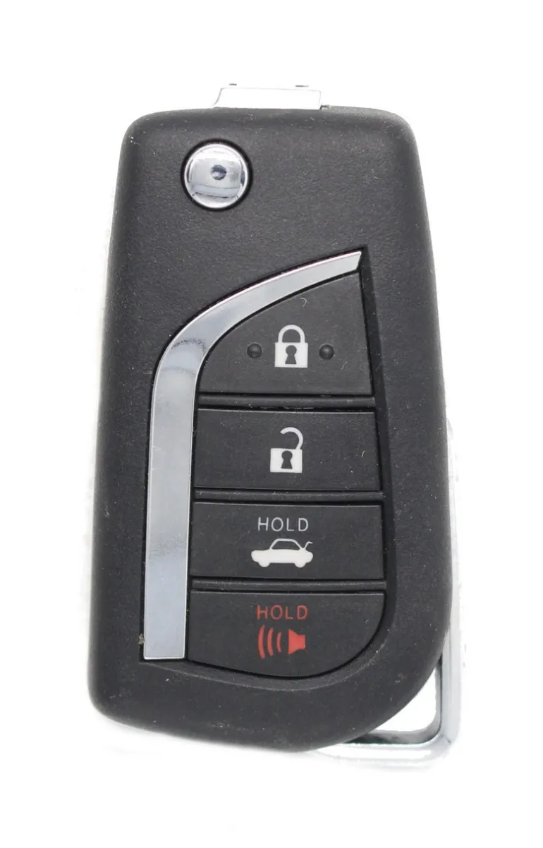 Unrefurbished OEM Toyota HYQ12BFB 4 Button Key Fob - Grade A