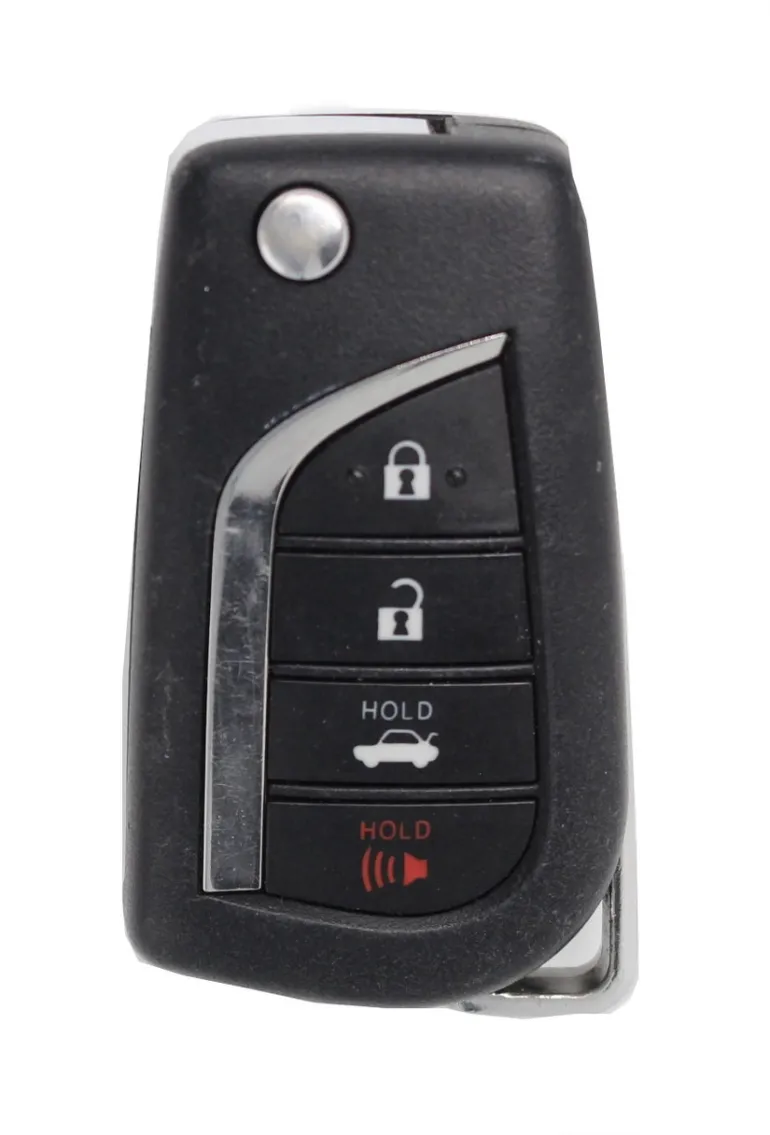 Unrefurbished OEM Toyota HYQ12BGF 4 Button Key Fob - Grade C