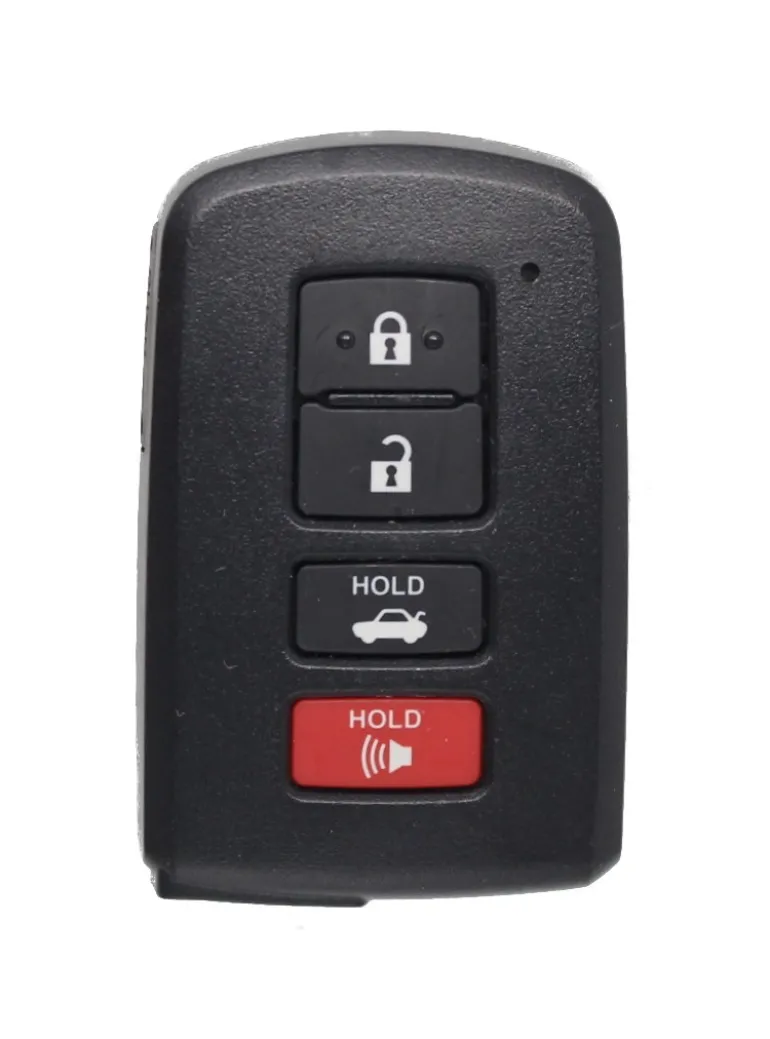 Unrefurbished OEM Toyota 281451-0020 HYQ14FBA 4 Button Key Fob - Grade A
