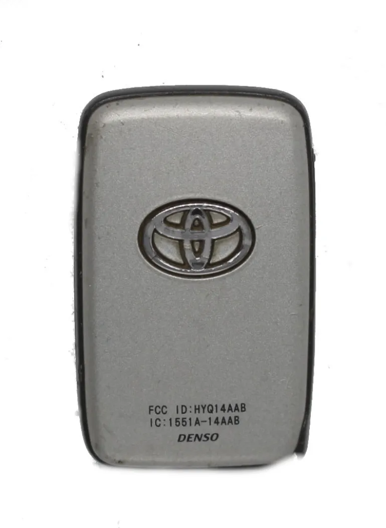Unrefurbished OEM Toyota 271451-0140 HYQ14AAB 4 Button Key Fob - Grade A