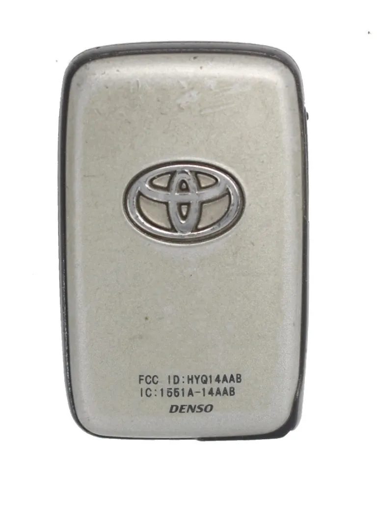 Unrefurbished OEM Toyota 271451-3370 HYQ14AAB 4 Button Key Fob - Grade C