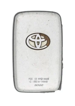 Unrefurbished OEM Toyota 271451-0140 HYQ14AAB 4 Button Key Fob - Grade C