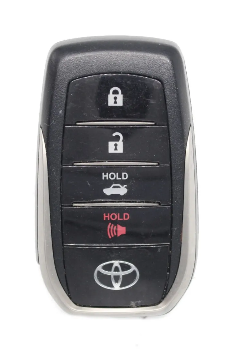 Unrefurbished OEM Toyota HYQ14FBA 4 Buttons Key Fob - Grade A
