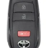 Unrefurbished OEM Toyota 231451-3041 HYQ14FBX 3 Button Key Fob - Grade C