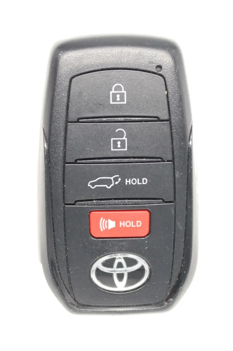 Unrefurbished OEM Toyota 231451-3041 HYQ14FBX 4 Button Key Fob - Grade C