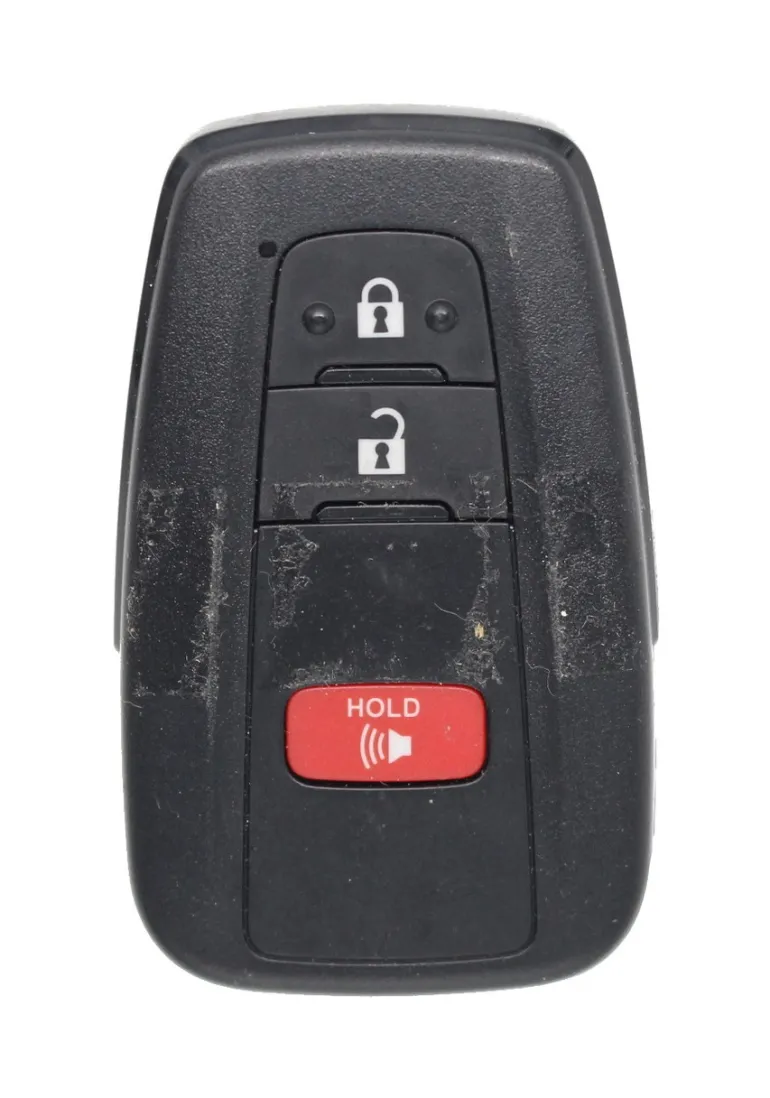 Unrefurbished OEM Toyota 89904-47710 HYQ14FLA 3 Button Key Fob - Grade A