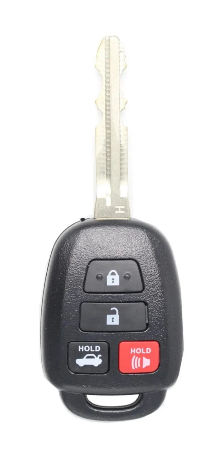 Unrefurbished OEM Toyota 89070-02880 HYQ12DBP H 4 Button Key Fob - Grade C