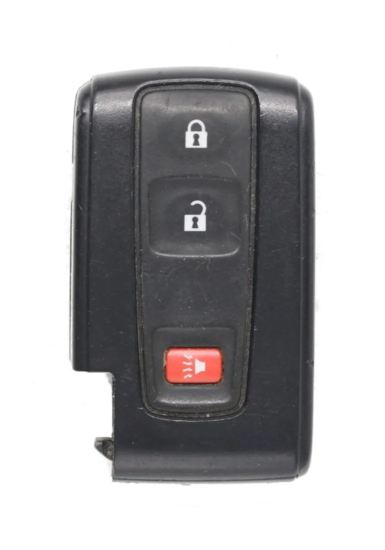 Unrefurbished OEM Toyota 89904-47180 MOZB21TG 3 Button Key Fob - Grade C
