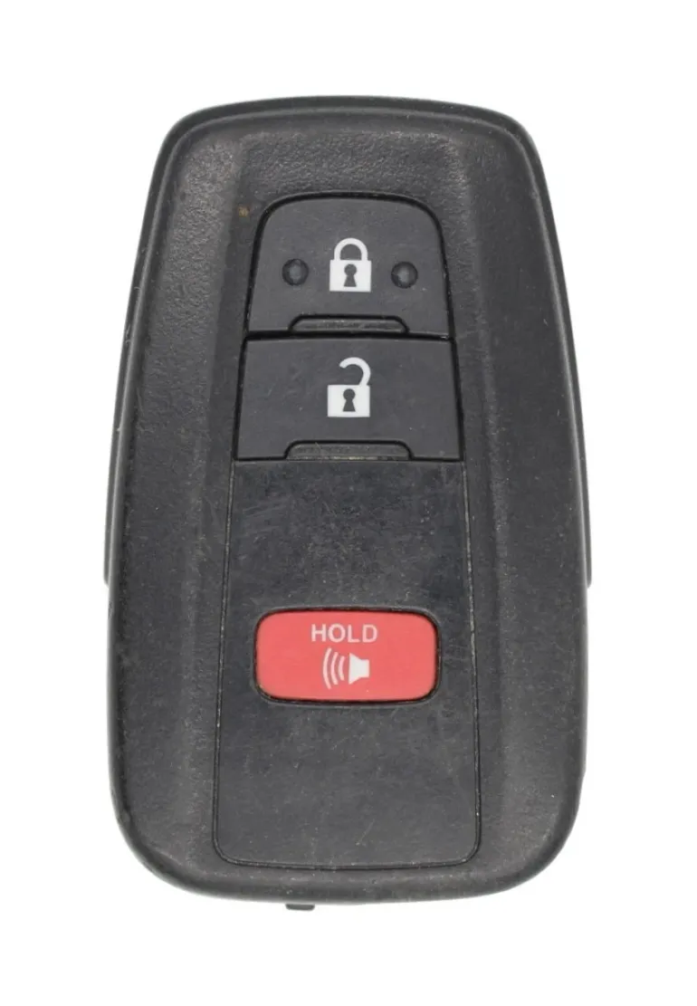 Unrefurbished OEM Toyota MOZBR1ET 3 Button Key Fob - Grade C