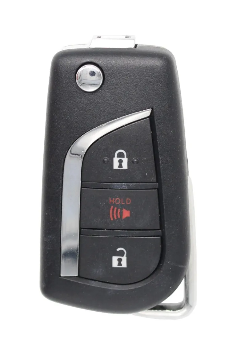 Unrefurbished OEM Toyota MOZB3M2F2L 3 Button Key Fob - Grade A