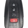 Unrefurbished OEM Toyota Rav4 Hybrid HYQ14FLA 4 Button Key Fob - Grade C