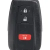 Unrefurbished OEM Toyota Rav4 Hybrid HYQ14FBC 3 Button Key Fob - Grade C