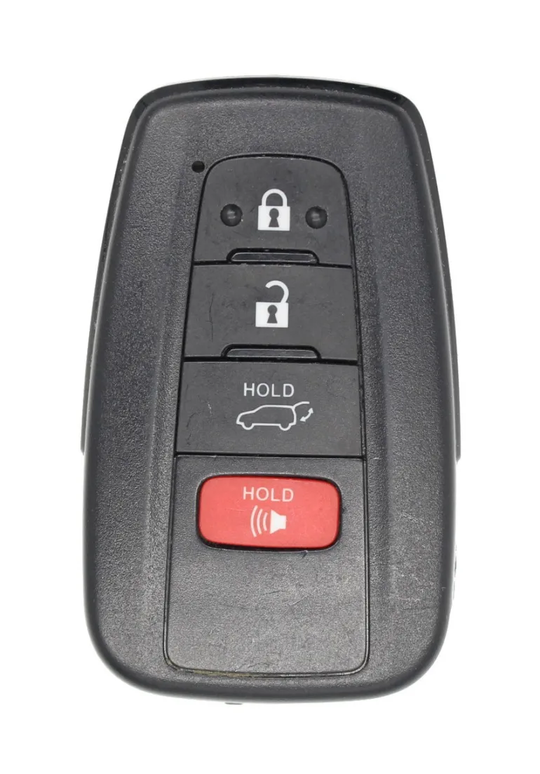 Unrefurbished OEM Toyota Rav4 HYQ14FLA 4 Button Key Fob - Grade C