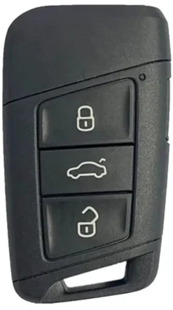 Unrefurbished OEM Volkswagen KR5FS14 T 4 Button Key Fob - Grade A