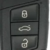 Unrefurbished OEM Volkswagen A2C39030503 KR5FS14-US 4 Button Key Fob - Grade A