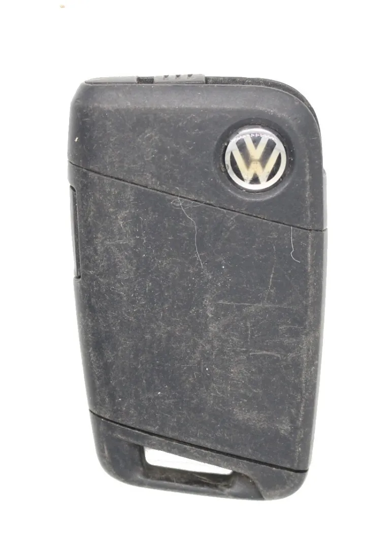 Unrefurbished OEM Volkswagen KR5FS14 T 4 Button Key Fob - Grade C