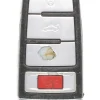 Unrefurbished OEM Volkswagen NBG009066T 4 Buttons Key Fob - Grade C