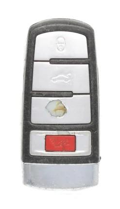 Unrefurbished OEM Volkswagen NBG009066T 4 Buttons Key Fob - Grade C