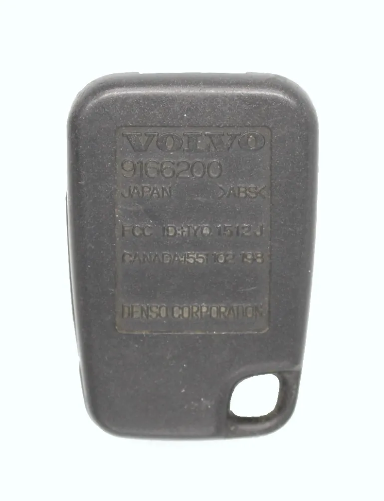 Unrefurbished OEM Volvo 9166200 4 Button Key Fob - Grade C