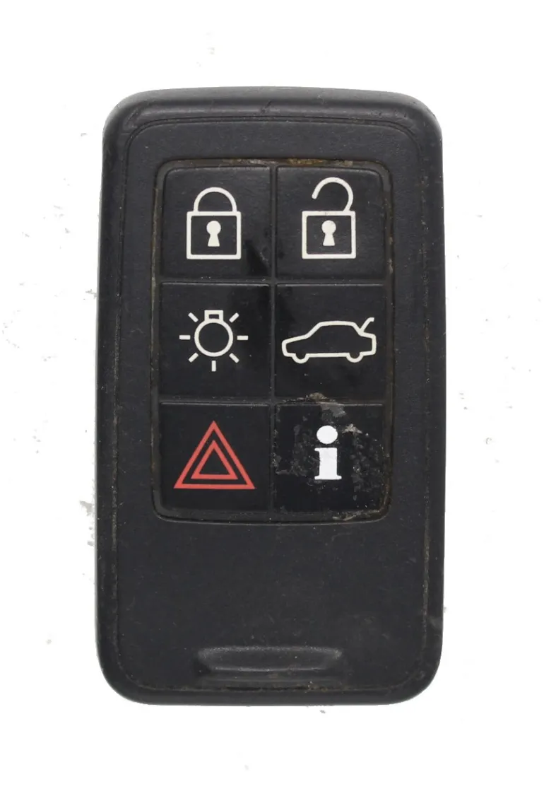 Unrefurbished OEM Volvo KR55WK49266 6 Button Key Fob - Grade C