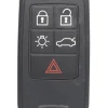 Unrefurbished OEM Volvo KR55WK49266 5 Button Key Fob - Grade A