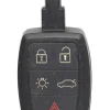 Unrefurbished OEM Volvo 31252747 KR55WK49250 5 Buttons Key Fob - Grade C
