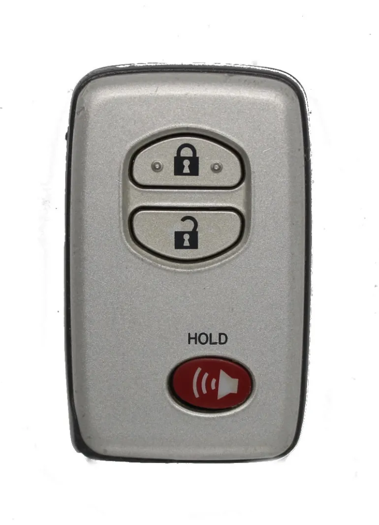 Unrefurbished Toyota OEM 271451-6601 GNE HYQ14AEM 3 Button Key Fob - Grade C