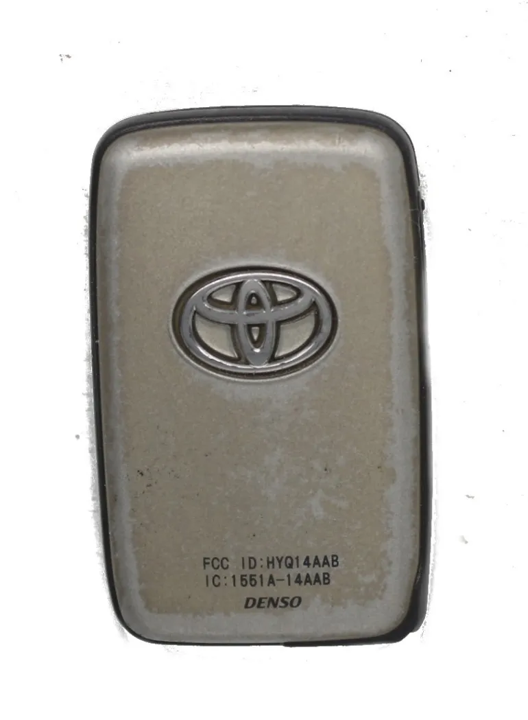 Unrefurbished Toyota OEM 271451-3370 HYQ14AAB 3 Button Key Fob - Grade C